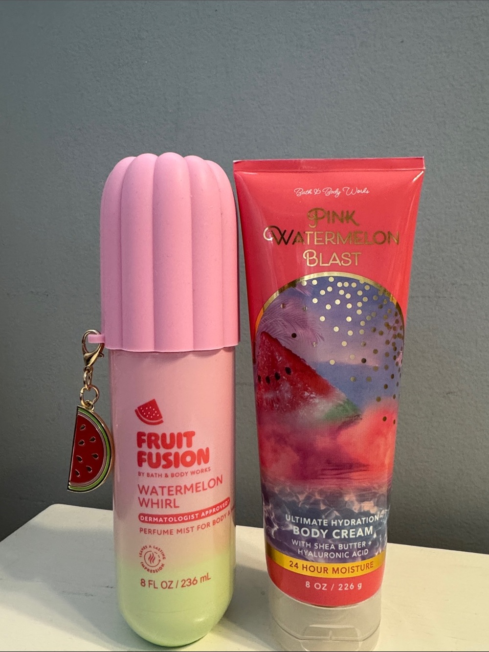 NWT- Bath & Body Works Fruit Fusion Watermelon Whirl & Pink Watermelon Blast